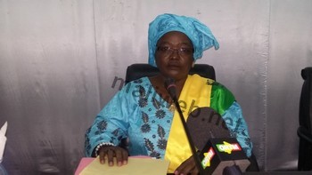 la présidente du bureau des femmes du RPM, Mme Diawara Aissata Lady Touré