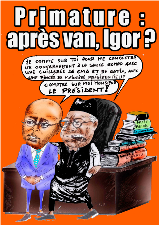 Primature : après VAN, IGOR ?
