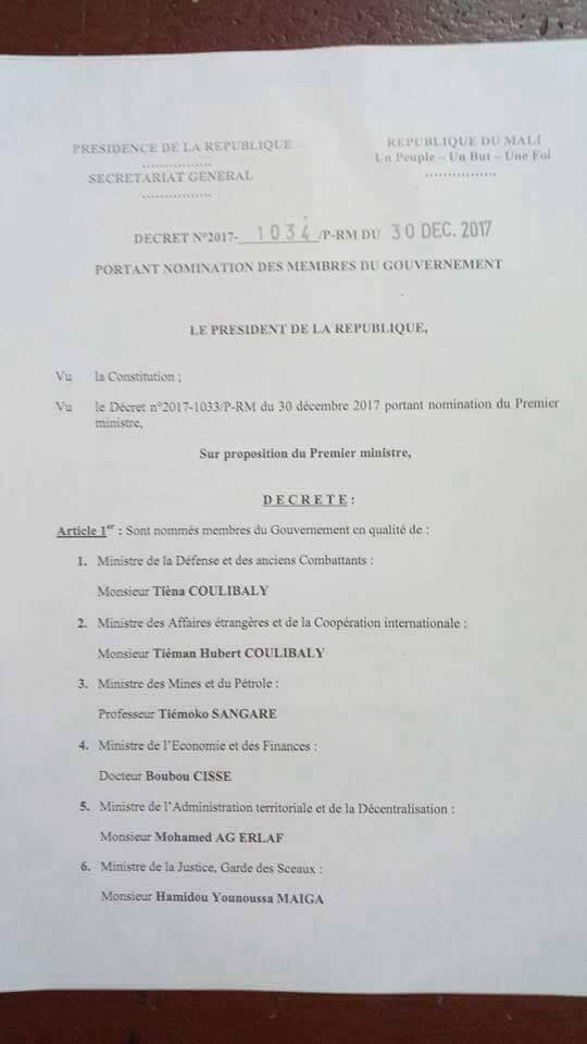 Liste Membres Gouv SBM