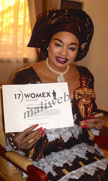 La diva Oumou Sangaré chez le Président IBK