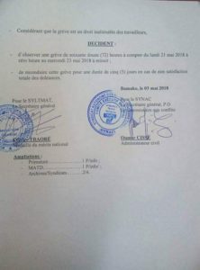 Une réelle menace plane sur la tenue des élections présidentielles
