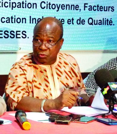 Le ministre Abinou Témé