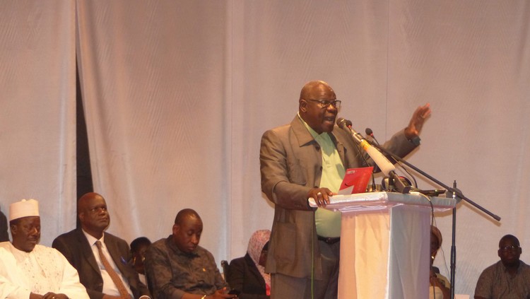 Mohamed Ali Bathily au Meeting du collectif des 18 candidats