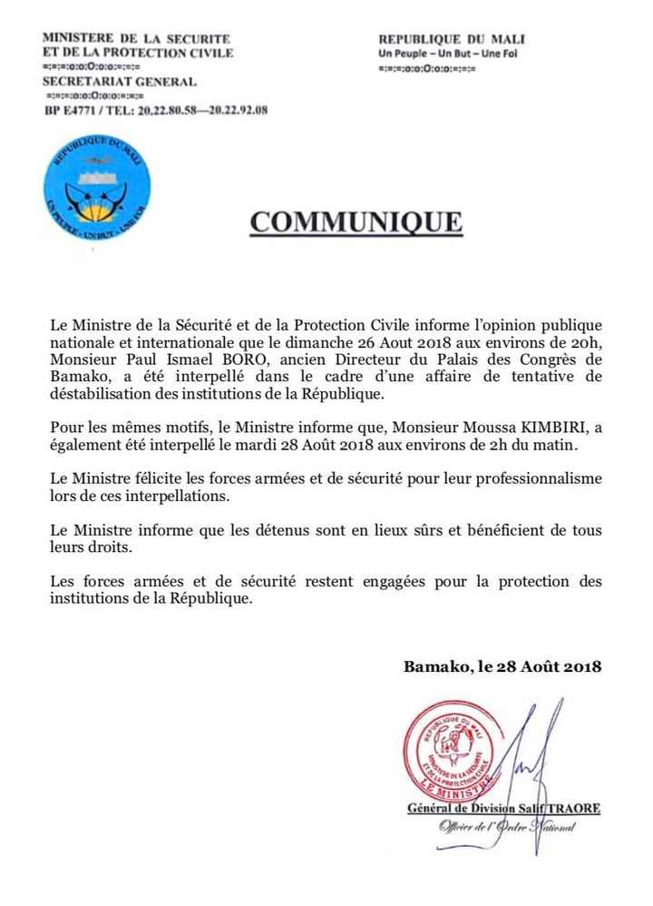 communique