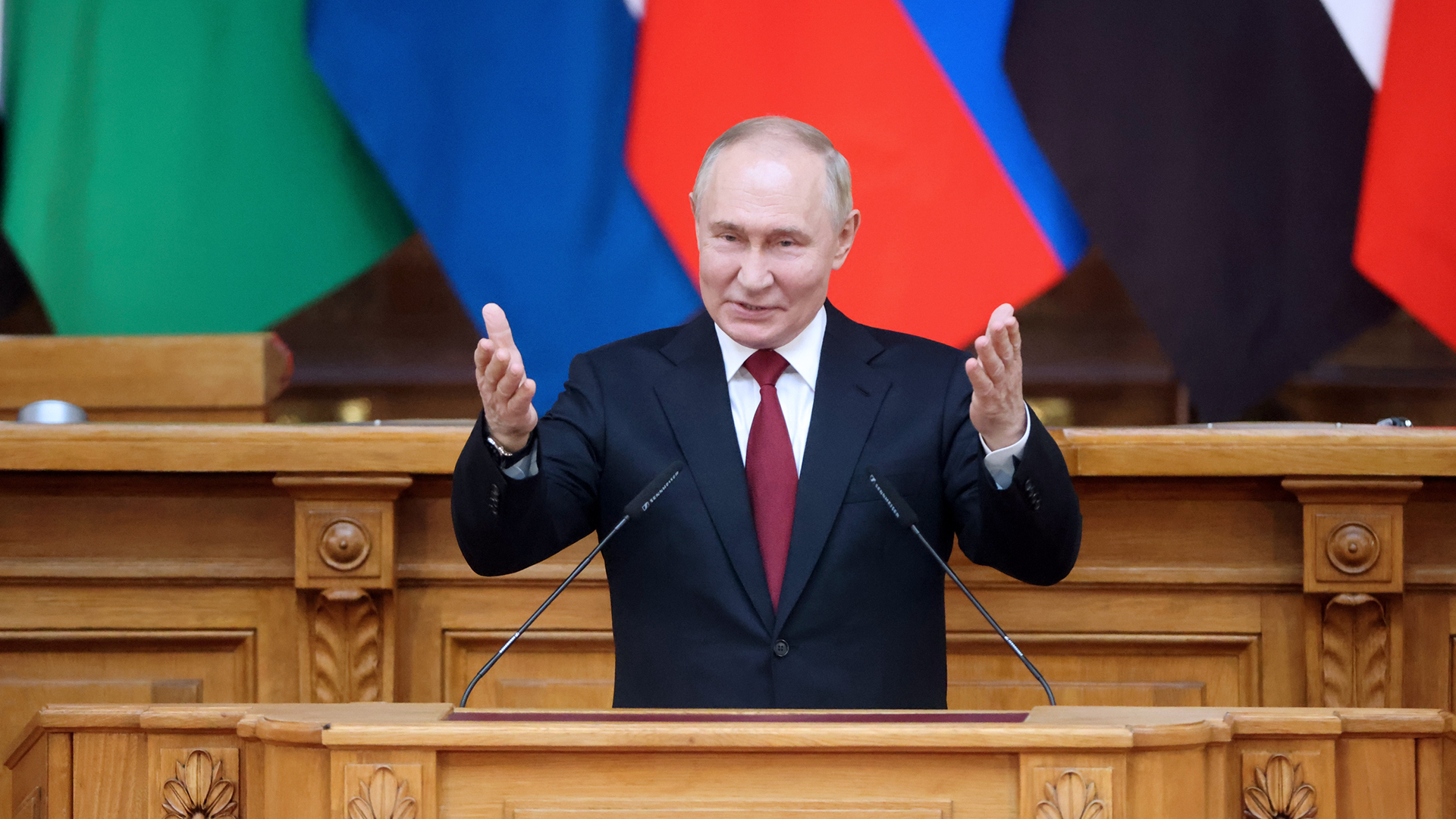 Poutine annonce la création d'une zone tampon le long de la frontière entre la Russie et l'Ukraine