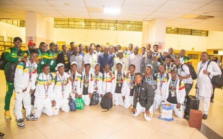 Après leur brillant parcours à la CAN U17 : Les Aiglonnets du Mali accueillis avec tous les honneurs !
