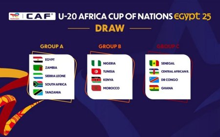 CAN U20, Egypte 2025 :  Les prétendants fixés sur leur sort