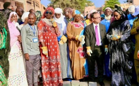 Coopération Mali- Japon : Aménagement de rues à Yirimadio Zerny