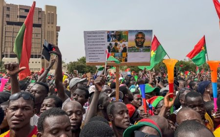 Burkina/marche du 30 avril : La jeunesse africaine réaffirme son engagement sans faille à soutenir le capitaine Traoré