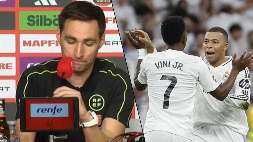 L’arbitre du Clasico éclate en sanglots en conférence de presse, le Real Madrid ne boycottera pas le match