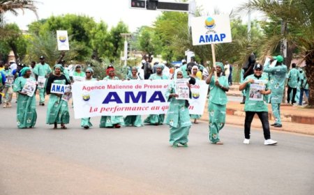 Mali : Les travailleurs célèbrent le 1er mai