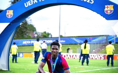 Youth League : Ibrahim Diarra, un triplé historique avec le Barça