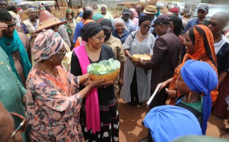 Pour s’imprégner du quotidien des acteurs évoluant dans l’Economie Sociale et Solidaire, les ministres malien et congolais sont allés  sur le terrain de Bamako à Baguineda.
