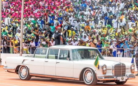 Élu président du Gabon avec 94,85 % des voix :Brice Clotaire Oligui Nguema investi pour 7 ans  ! Boukary Sidibé dit Kolon, Samba Bathily et Makan Magassouba parmi les invités !