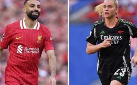 Angleterre: Salah et Russo élus joueur et joueuse de l'année par la presse