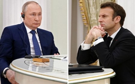 Négociations proposées par Poutine avec Kiev: Macron souligne "un premier mouvement" mais "pas suffisant"
