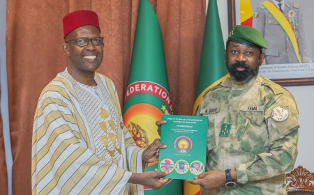 Le Président de la Transition reçoit les ministres de la Culture de l’AES pour la présentation officielle de l’hymne de la Confédération