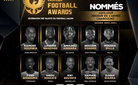 Mali Football-Awards :    Rendez-vous en juin !