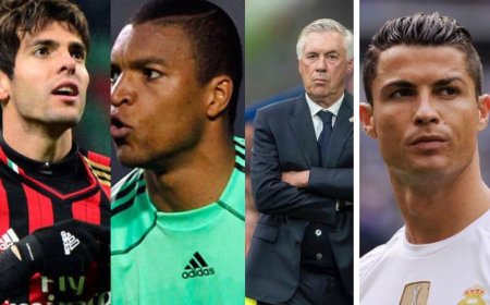 Cristiano Ronaldo, Kaka, Dida : l’incroyable liste des légendes coachées par Carlo Ancelotti