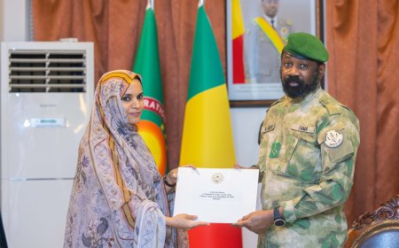 Coopération Mali-Mauritanie : Le Président Assimi GOITA exprime son soutien à la candidature de la Mauritanie à la tête de la BAD