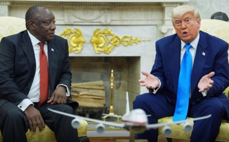 En plein Bureau ovale, la rencontre Trump-Ramaphosa vire à la confrontation