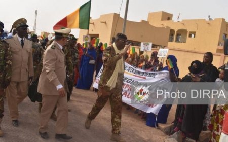 Visite du ministre Sadio Camara à Kidal : Démonstration de force et de souveraineté