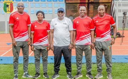 Cours de mentorat FIFA à Bamako :  Mohamed Magassouba à Bamako pour la formation des formateurs d’entraîneurs