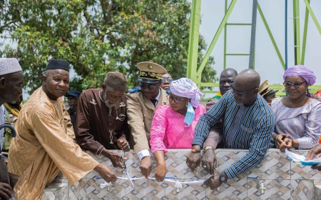 Ouélessébougou : Tinkélé doté d’un forage grâce aux œuvres sociales du Président de la Transition