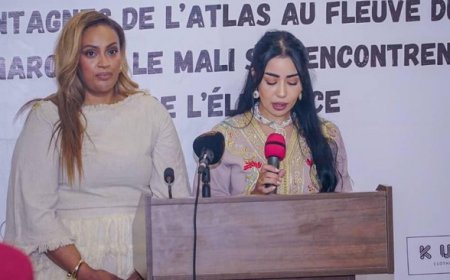 Ikram Alami Lamrouni, fondatrice de la marque "touche marocaine" : "Par mes collections, j'œuvre pour faire rayonner dans ce beau pays,  l'artisanat marocain, son raffinement, ses matières nobles, ses broderies…"