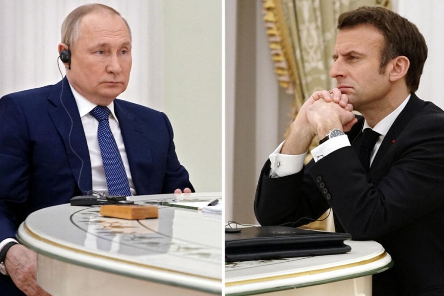 Négociations proposées par Poutine avec Kiev: Macron souligne "un premier mouvement" mais "pas suffisant"