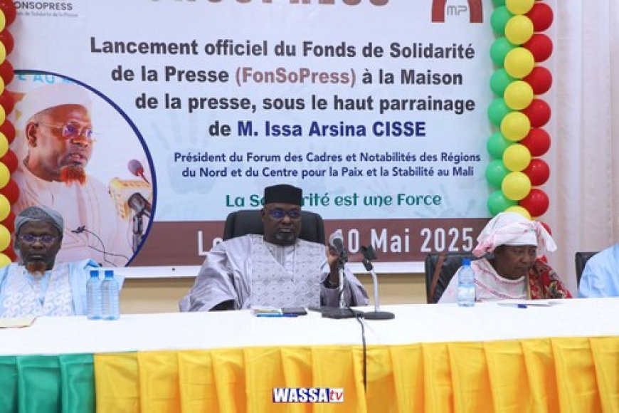 FONSOPRESS :  Un pas franchi vers la sauvegarde de la dignité des journalistes au Mali