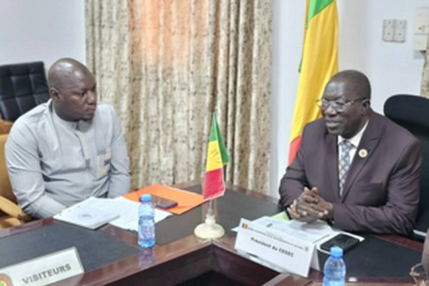 CESEC : Yacouba KATILE reçoit successivement le Collectif des travailleurs contractuels du l’Institut Hamed Baba de Tombouctou et la Présidente de l’ASSAD