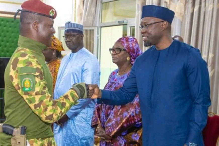 Visite d’Ousmane Sonko au Burkina Faso : une coopération antiterroriste est prévue