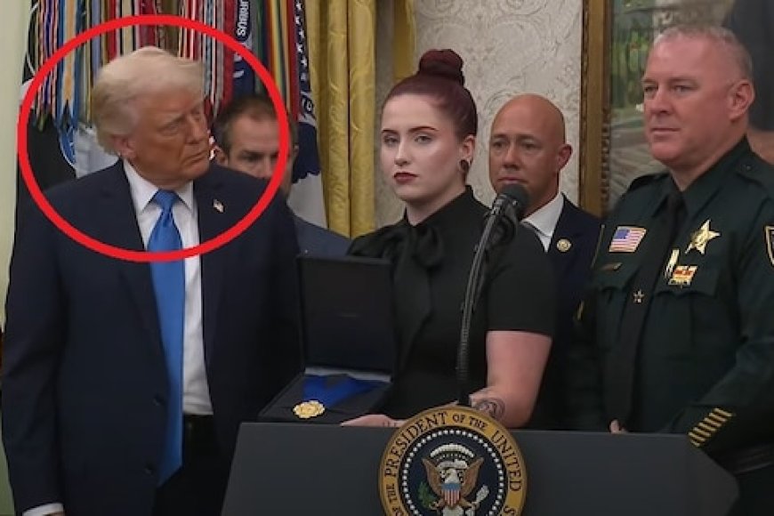 “Mon pire cauchemar”: la réaction de cette Américaine qui reçoit une médaille de Trump devient virale