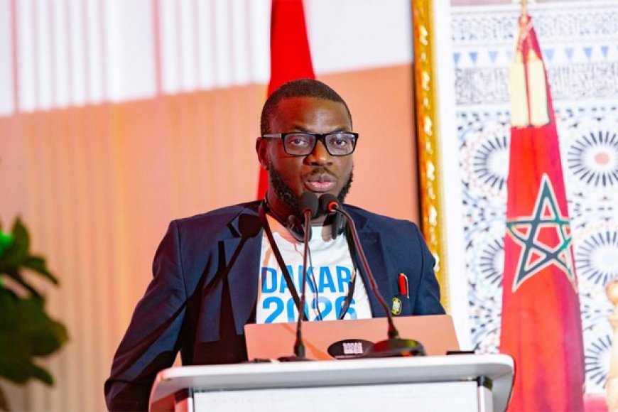 Le directeur de la communication des jo de la jeunesse dakar 2026, Abdoulaye  Kanouté au 87e congrès de l'AIPS à Rabat ::  "L'édition 2025 du Festival «Dakar en fête» se tiendra du 3 au 9 novembre  dans les trois sites hôtes"