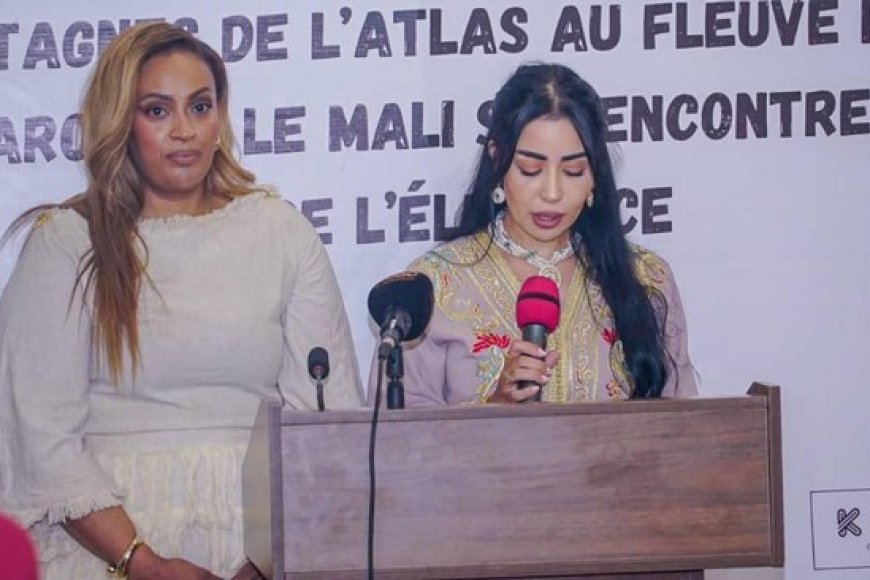 Ikram Alami Lamrouni, fondatrice de la marque "touche marocaine" : "Par mes collections, j'œuvre pour faire rayonner dans ce beau pays,  l'artisanat marocain, son raffinement, ses matières nobles, ses broderies…"