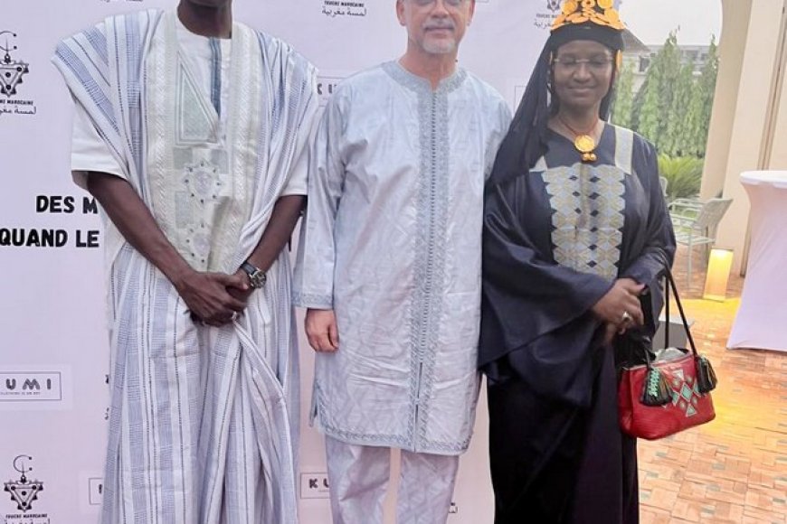 Défilé de mode croisé à la maison d'hôtes du Maroc de Bamako : Quand le Maroc et le Mali se rencontrent sur le fil de l'élégance !