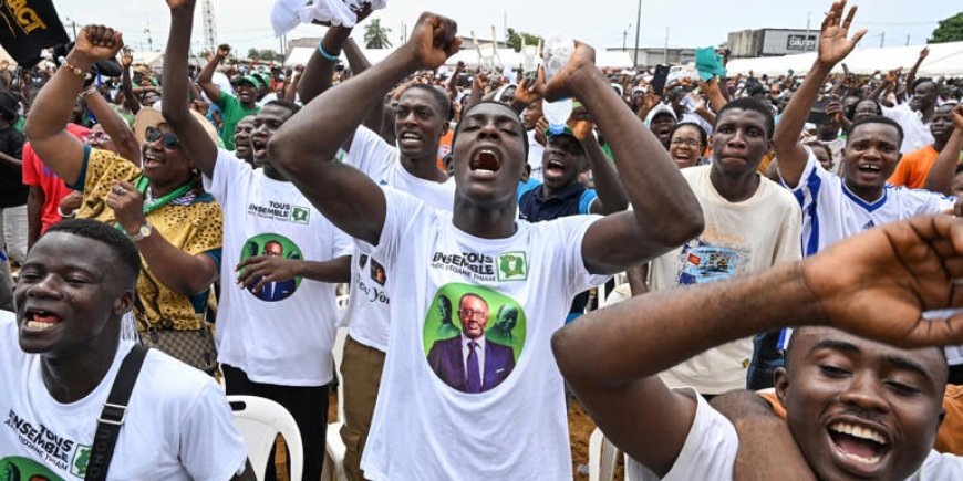 Présidentielle en Côte d’Ivoire : manifestations de soutien à Tidjane Thiam