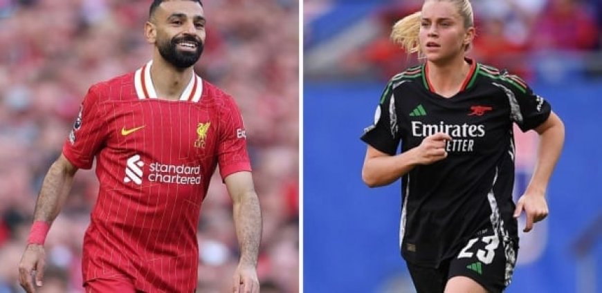 Angleterre: Salah et Russo élus joueur et joueuse de l'année par la presse