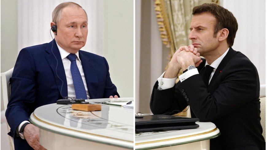 Négociations proposées par Poutine avec Kiev: Macron souligne "un premier mouvement" mais "pas suffisant"