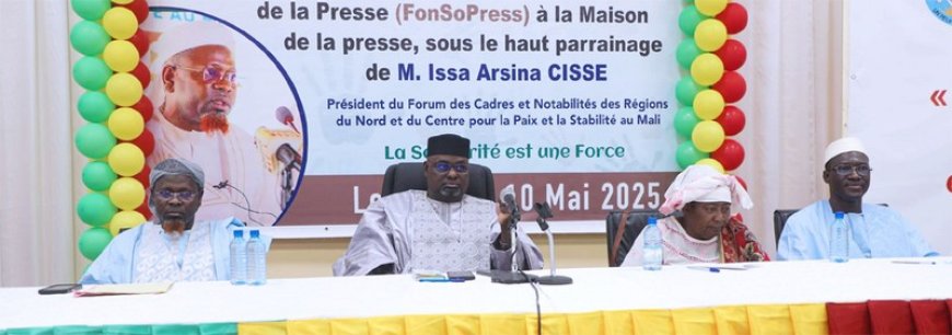 Création du fonds de solidarité de la presse : Préserver l'honneur et la dignité de l'homme de média !