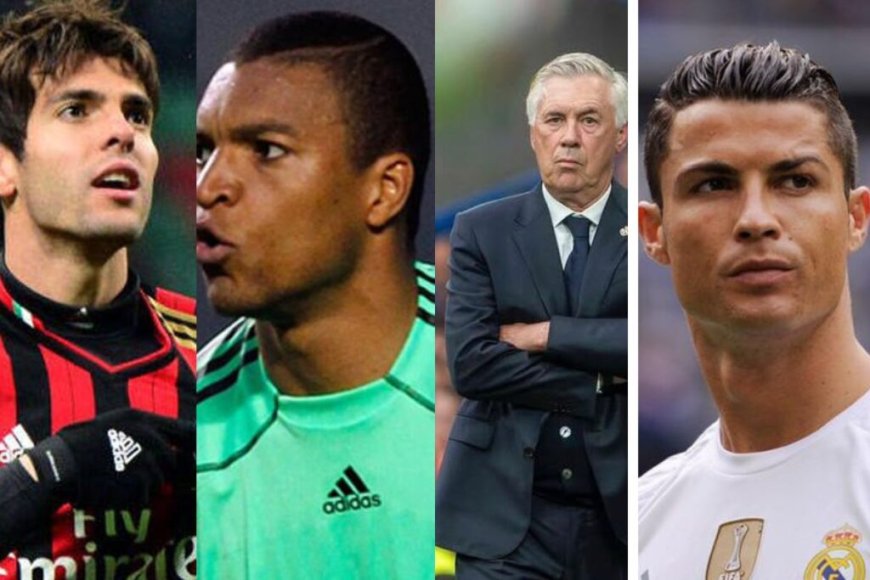Cristiano Ronaldo, Kaka, Dida : l’incroyable liste des légendes coachées par Carlo Ancelotti