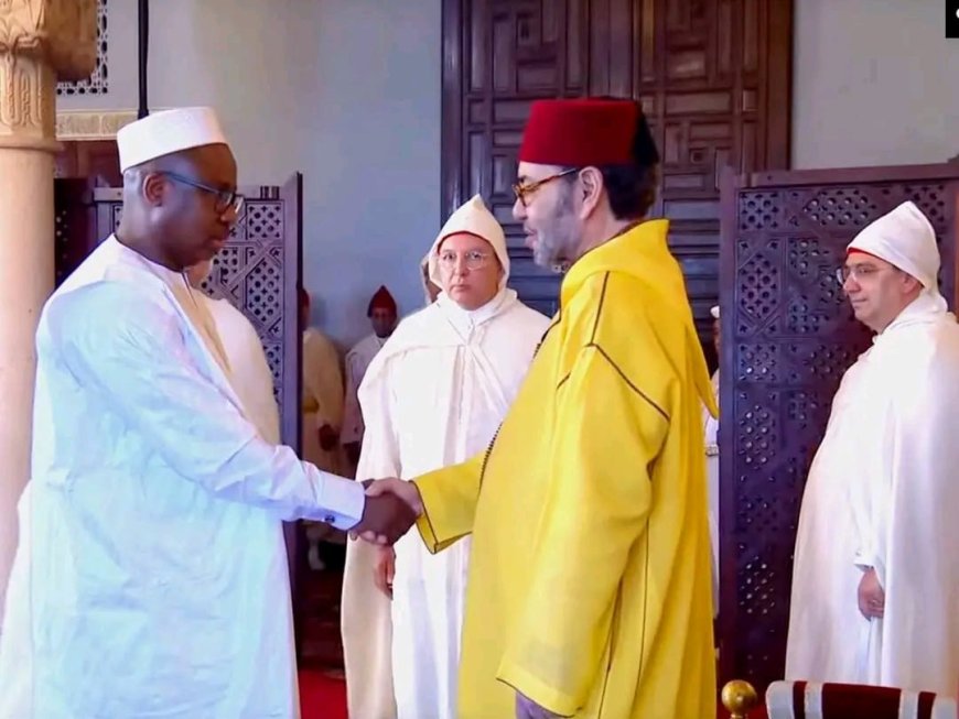 Ambassade du Mali à Rabat : Fafré Camara présente ses lettres de créance au Roi Mohammed VI
