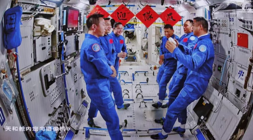 Une espèce inconnue découverte à bord de la station spatiale chinoise