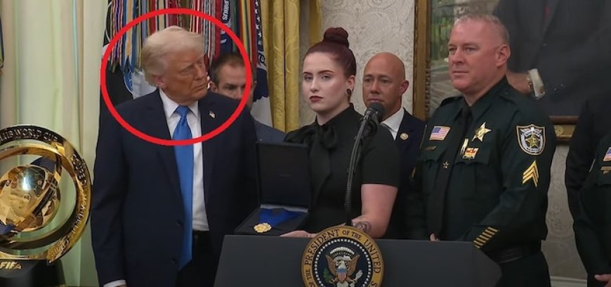 “Mon pire cauchemar”: la réaction de cette Américaine qui reçoit une médaille de Trump devient virale