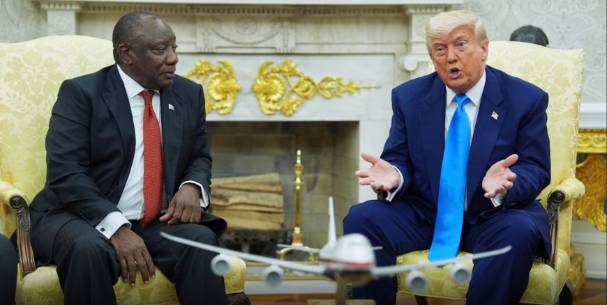 Trump montre au président sud-africain des images d’un présumé “génocide des agriculteurs blancs” dans une ambiance très tendue