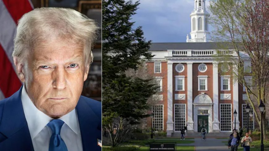 Trump Administration Bars Harvard University From Enrolling Foreign Students