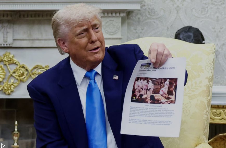Trump's image of dead 'white farmers' came from Reuters footage in Congo, not South Africa