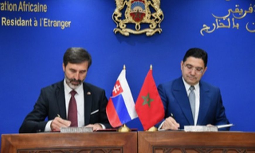 Sahara marocain: La Slovaquie reconnaît l’Initiative marocaine d’autonomie "comme base pour une solution définitive, sous l’égide des Nations Unies"