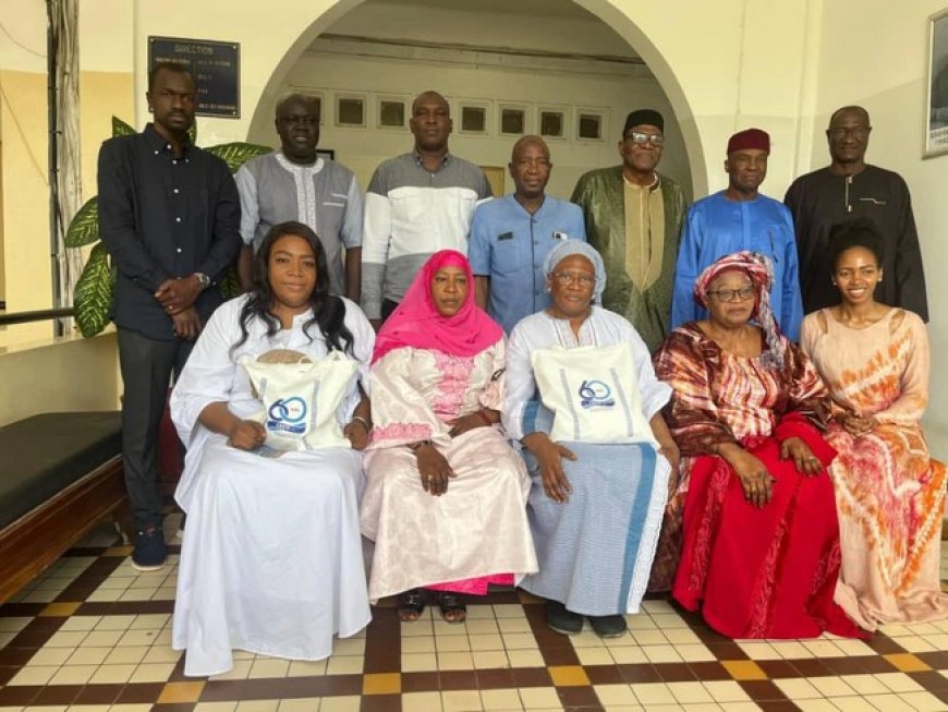 Tiegoum Maïga hier lors de la sortie de la promotion Soumeylou Boubeye Maïga du CESTI à Dakar : "Que cette promotion s'inspire de sa détermination, de son patriotisme et de son intégrité"